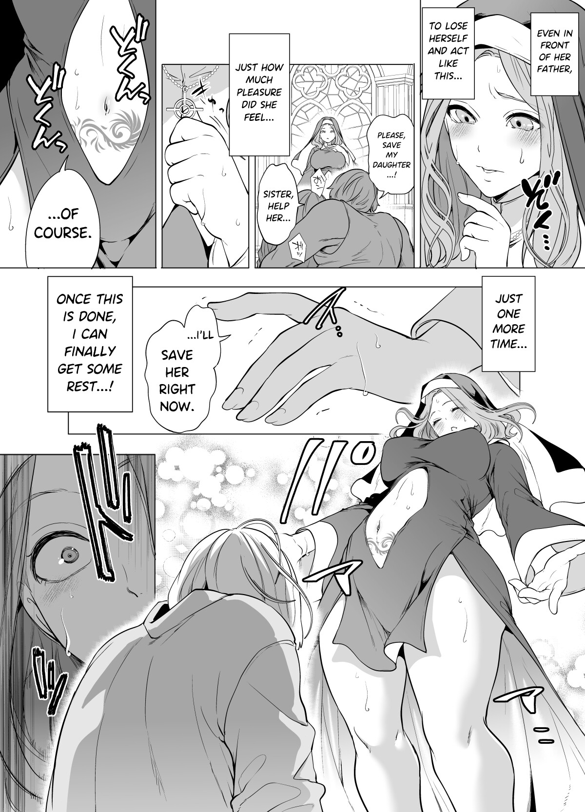 Hentai Manga Comic-Defeated by Tentacles - The Holy Maiden's Tragic End-Read-7
